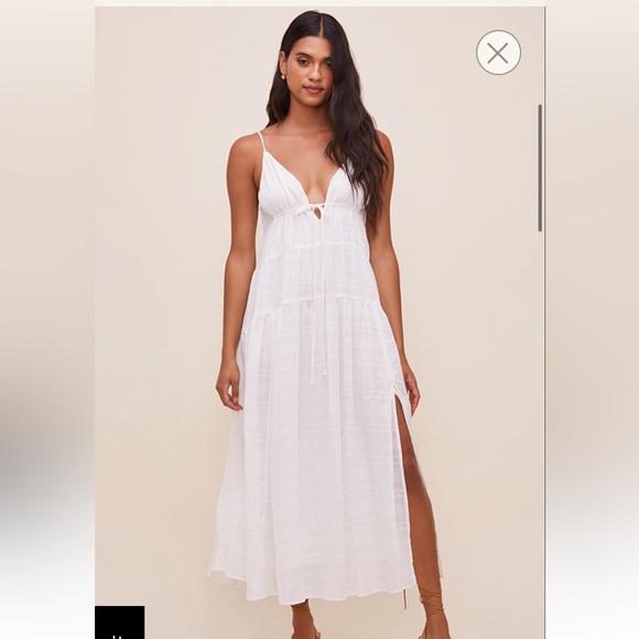 ASTR the label LIZBETH MAXI DRESS Size S ( fits oversized) like new condition - Picture 12 of 13